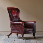 Regency William IV Library armchair c1835