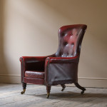 Regency William IV Library armchair c1835