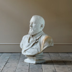 19th Century Carved Marble Bust