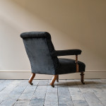 19th century Gillows armchair in Colefax and fowler