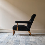19th century Gillows armchair in Colefax and fowler