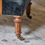 19th century Gillows armchair in Colefax and fowler