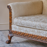 Antique Deep Seated Country House Sofa