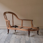 Mid 19th century Chaise Longue Frame c1860