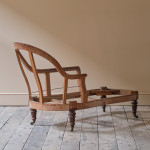Mid 19th century Chaise Longue Frame c1860