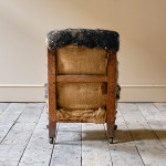 Mid 19th Century Howard & Sons Slipper Chair