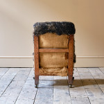 Mid 19th Century Howard & Sons Slipper Chair