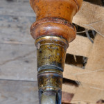 Mid 19th Century Howard & Sons Slipper Chair