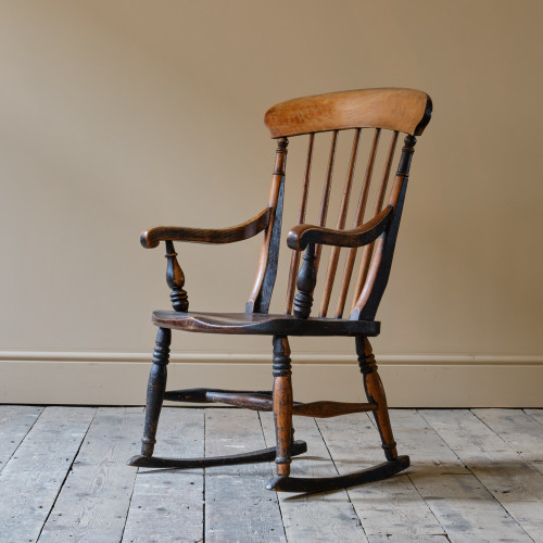 19th Century Rocking Windsor Chair