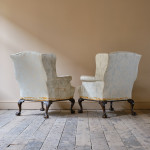 Pair of c1940's Wingback Armchairs