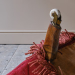 Late 19th century slipper chair