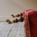 Late 19th century slipper chair