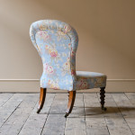 Mid 19th century slipper chair
