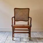 Late 18th Century Sedan Open Armchair c1780