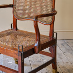 Late 18th Century Sedan Open Armchair c1780