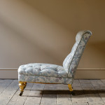 19th Century Country House Slipper Chair