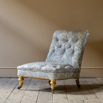 19th Century Country House Slipper Chair