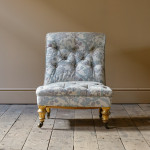 19th Century Country House Slipper Chair