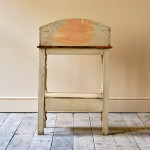 19th century pine washstand in later paint