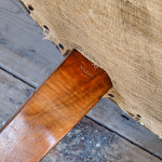 19th Century Gillows Slipper Chair in Original Fabric.