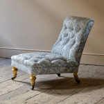 19th Century Country House Slipper Chair