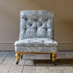 19th Century Country House Slipper Chair