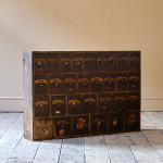 19th Century Bank of Apothecary Drawers
