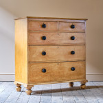 Large 19th Century Pine Drawers in Original Paint