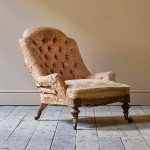 19th century deep seated country house armchair