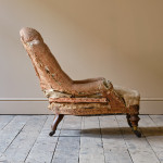 19th century deep seated country house armchair