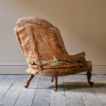 19th century deep seated country house armchair