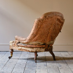 19th century deep seated country house armchair