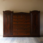 Willam IV Mahogany Compactum Wardrobe c1830