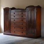 Willam IV Mahogany Compactum Wardrobe c1830