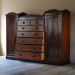 Willam IV Mahogany Compactum Wardrobe c1830