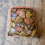 Antique early 20th century wingback armchair