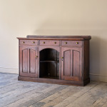 19th Century Teak Anglesey Dog Kennel Sideboard