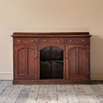 19th Century Teak Anglesey Dog Kennel Sideboard