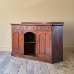 19th Century Teak Anglesey Dog Kennel Sideboard