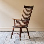 Georgian comb back Windsor chair