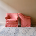 1 Pair of Howard Style 'Pickwell' Armchairs