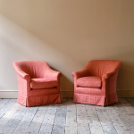 1 Pair of Howard Style 'Pickwell' Armchairs