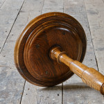 Early 20th Oak Century Wine Tripod Table