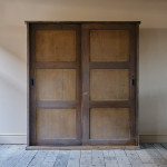 19th Century Country House Wine Cupboard in Original Paint