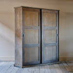 19th Century Country House Wine Cupboard in Original Paint