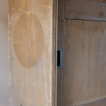 19th Century Country House Wine Cupboard in Original Paint