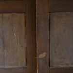 19th Century Country House Wine Cupboard in Original Paint