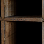 19th Century Country House Wine Cupboard in Original Paint