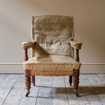 Mid 19th Century Gillows Open Armchair