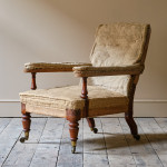 Mid 19th Century Gillows Open Armchair